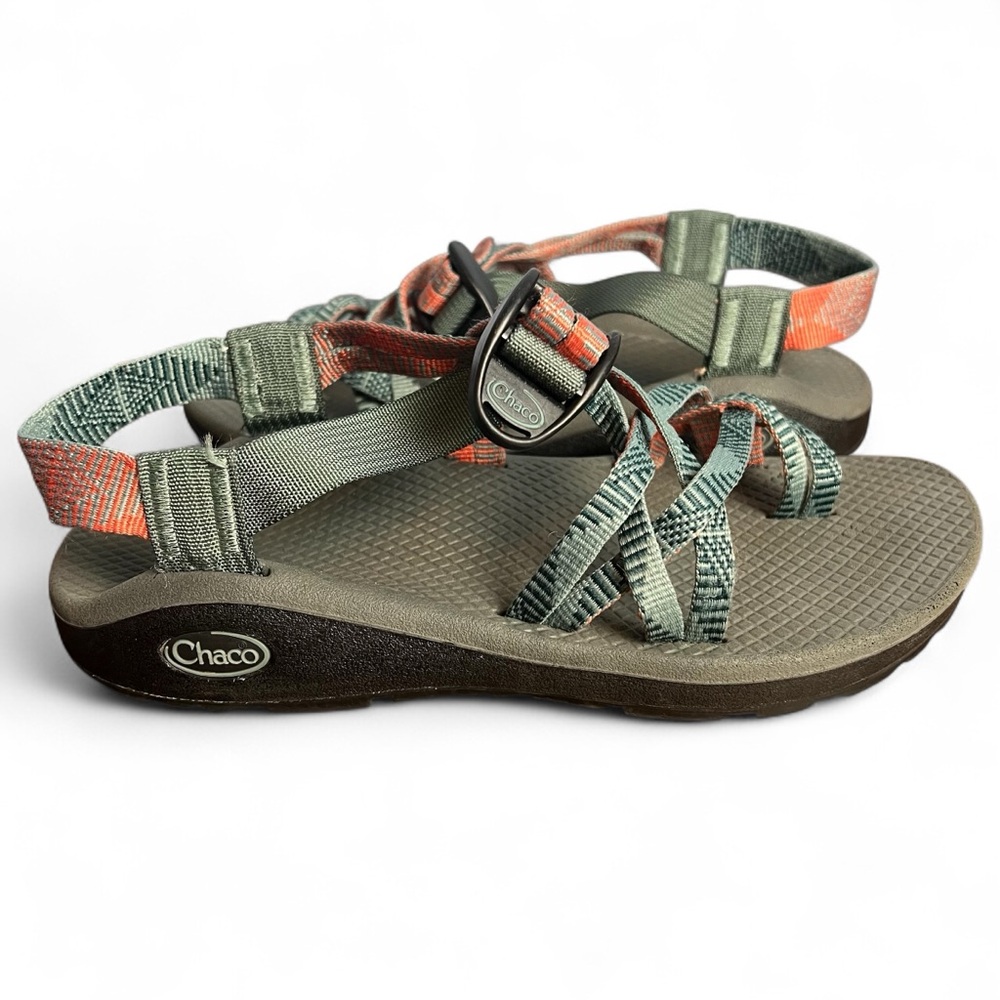 Chaco Women's ZCloud X2 Double Strap Sandals‎ Rune Teal - Sz. 7